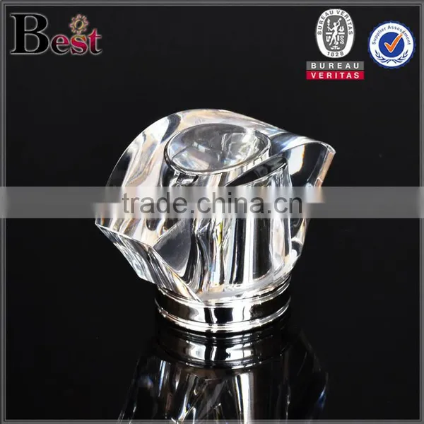 Surlyn Clear Plastic Bottle Cap, Luxury Crystal Plastic Bottle Cap for Perfume Bottle photo-5