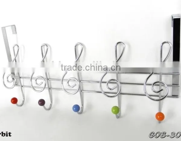 Home Products High Quality Bathroom Over Door Metal Hanger photo-5