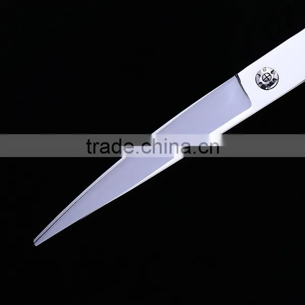 CA-75J 7.5inch Downward Curved Double Finger Rest Dog Grooming Scissors photo-2