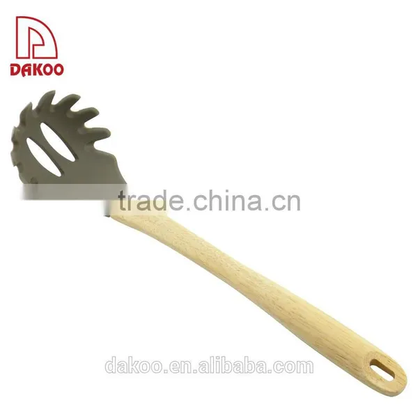 Pine Wood Light Silicone Kitchen Accessories photo-3