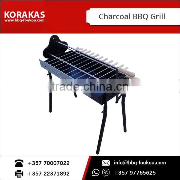 Sturdy BBQ Table for Rotisserie/ Charcoal BBQ Grill With Electric Motor photo-3
