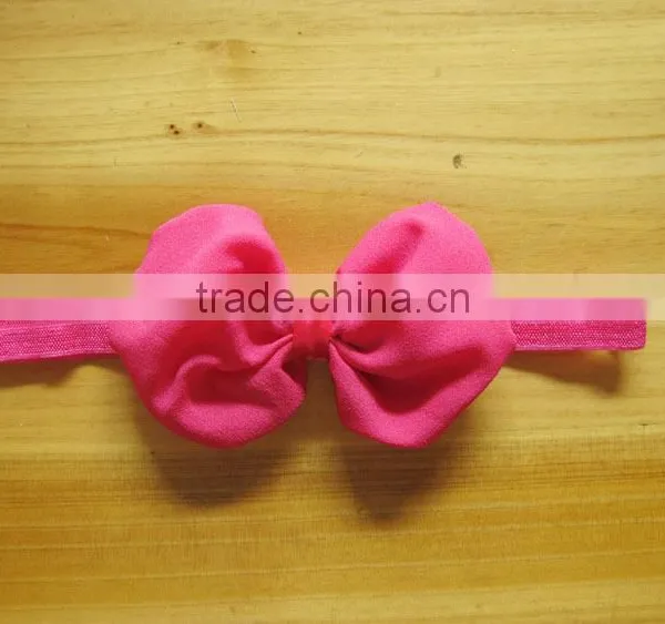 Satin Ribbon Flower Headband for Kids Hair Accessories photo-5