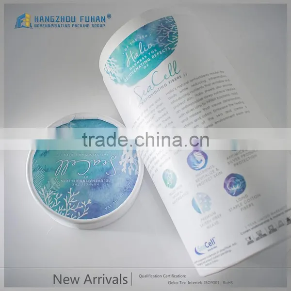 Wedding Favor Customized Logo Round Paper Cylinder Tube Packing Box photo-3