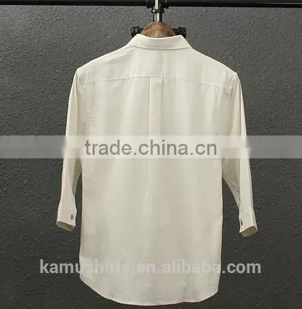 2016 Men's Long Sleeve Dress Shirt , Linen Shirts photo-2
