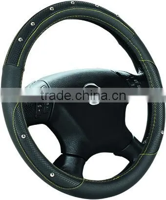 Fantastic Good Quality Suave PU Car Steering Wheel Cover photo-4