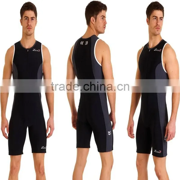 Custom ClubTriathlon Suit For Swimming Running Cycling Jersey Suit Sleeveless photo-4