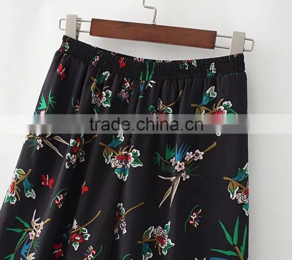 MAXNEGIO Chiffon Women Cargo Wide Leg Dress Pants photo-2