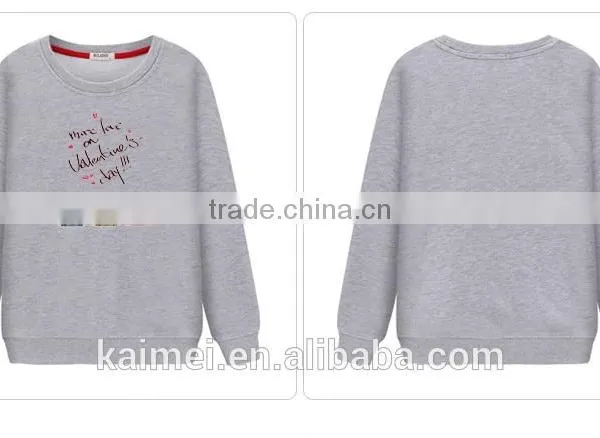 Fashionable Design High Quality Popular Among Adults CVC(60/40) no Hood Sweatshirt photo-4