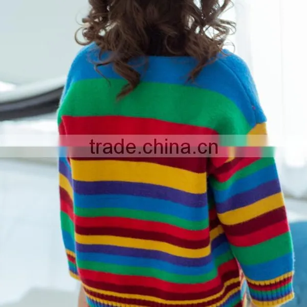 Zm35787a 2017 Winter Girls Knitted Sweater New Design Children Tops photo-5