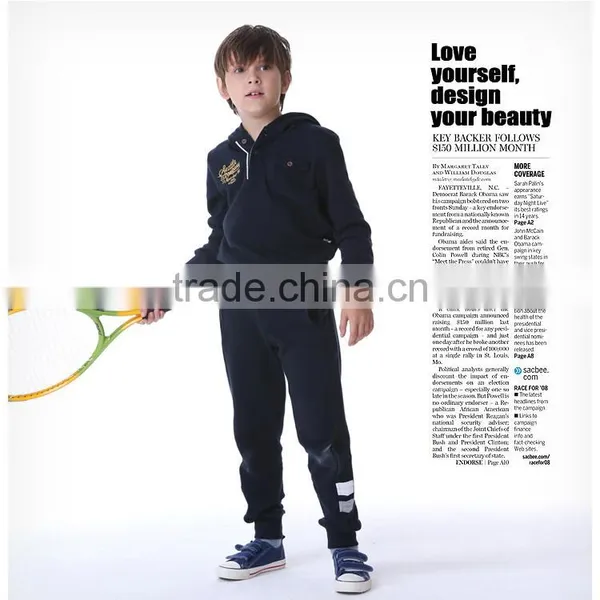 Sportive Kids Clothing Boys Sets Custom Service