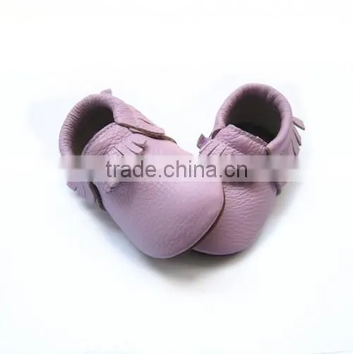 New Fashion Colorful Leather Baby Moccasins photo-2