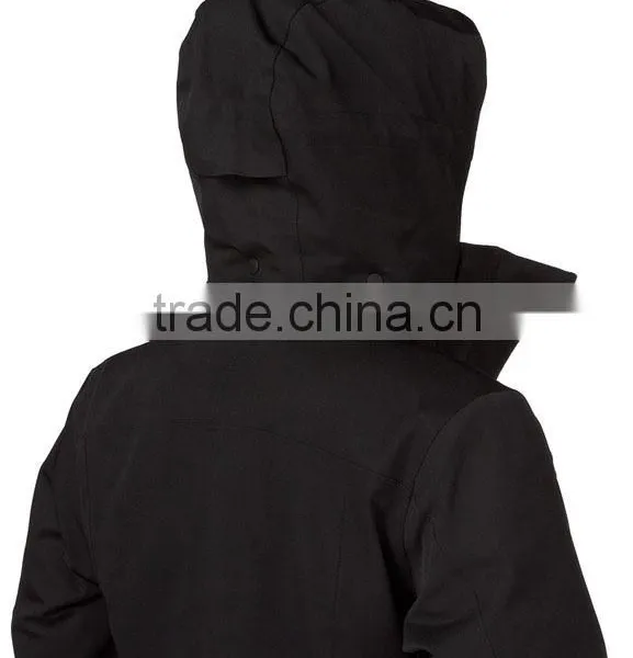 Woman Parka Clothes With Faux Fur Trim AD3217 photo-3