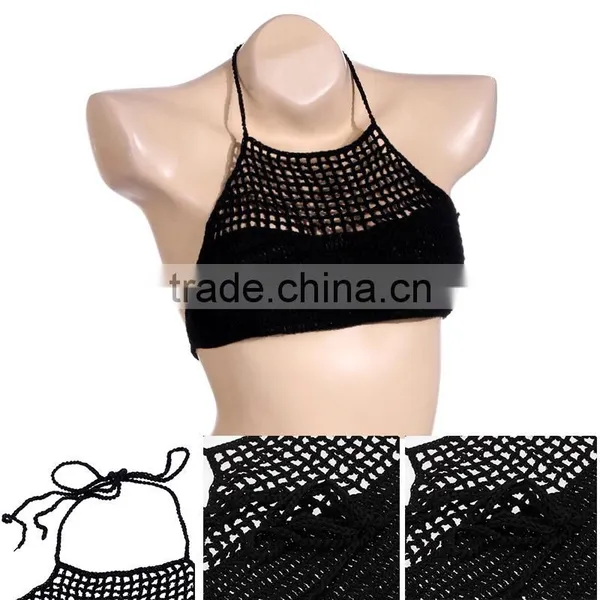 Hot Selling Crochet Halter Top photo-5