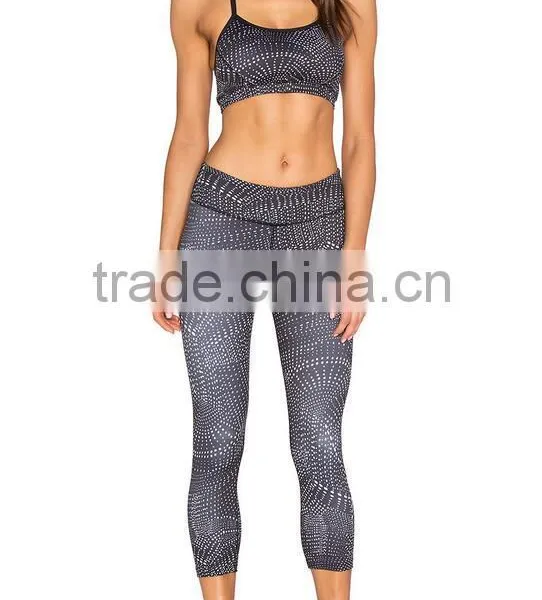 OEM Service Wholesale Yoga Jumpsuit Activewear Hot Yoga Pants/bra photo-3