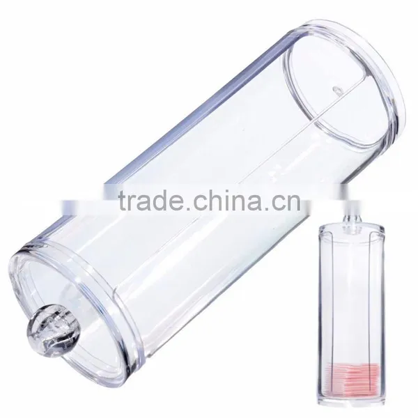 Brand New High Quality Transparent Round Container Storage Case Make up Cotton/Pad Bo Nail Art Remover Paper Wip 176.8cm photo-2