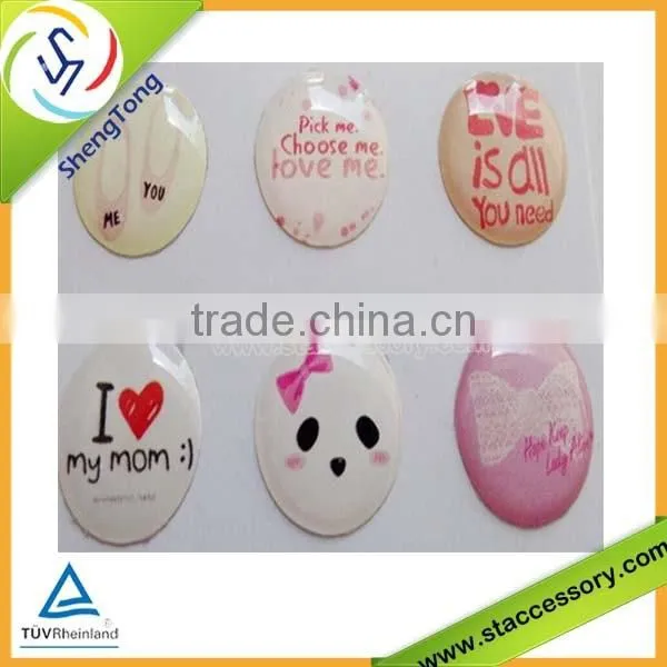 Wholesale Clear Epoxy Resin Sticker Epoxy Sticker photo-5