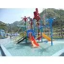 Fiberglass Water Slide and Water Toys for Children Water House
