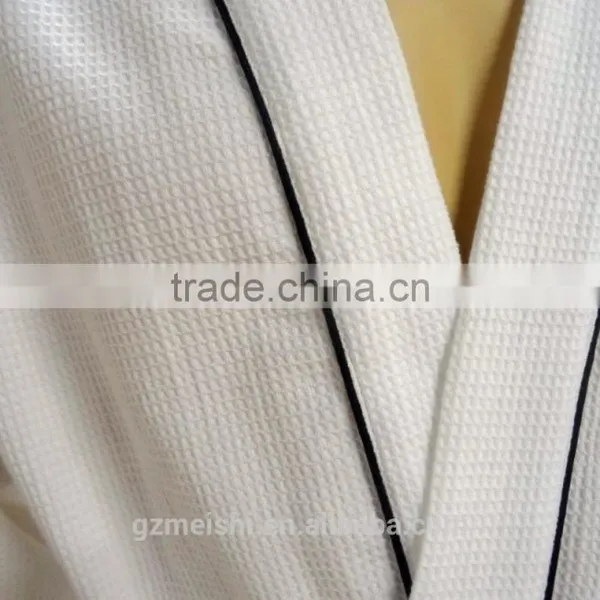 100% Cotton Waffle Children Bathrobe for Hotel photo-3