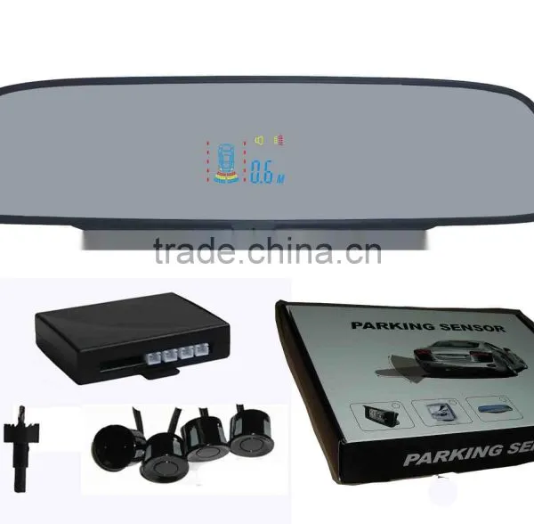 Reverse LED Display Rear Vision Parking Sensor System / Wireless Accelerometer Sensor RD-017C6 photo-2