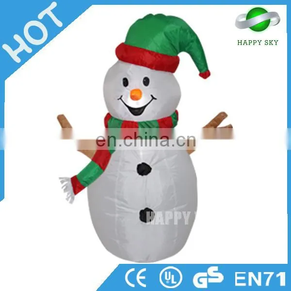 HI Hot Sale Christmas Giant Inflatable Snowman Decoration Product, Inflatable Reindeer Christmas Decoration photo-2