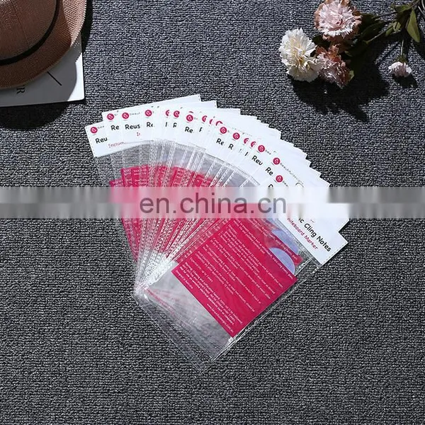 Promotional Custom Printing Opp Necklace Pouch Bag With Circular Hole photo-3