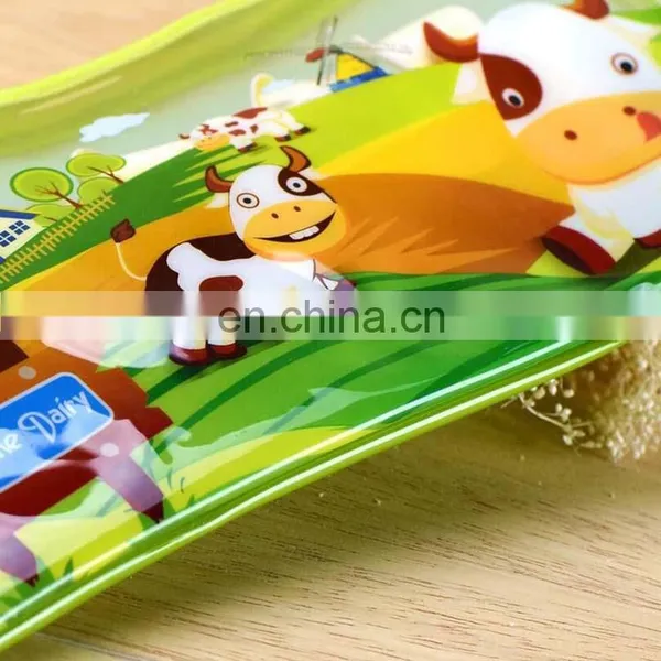 China High Quality Customized Pvc Bag With Zipper Colorful Printing Stationery Plastic Packaging Bag photo-4