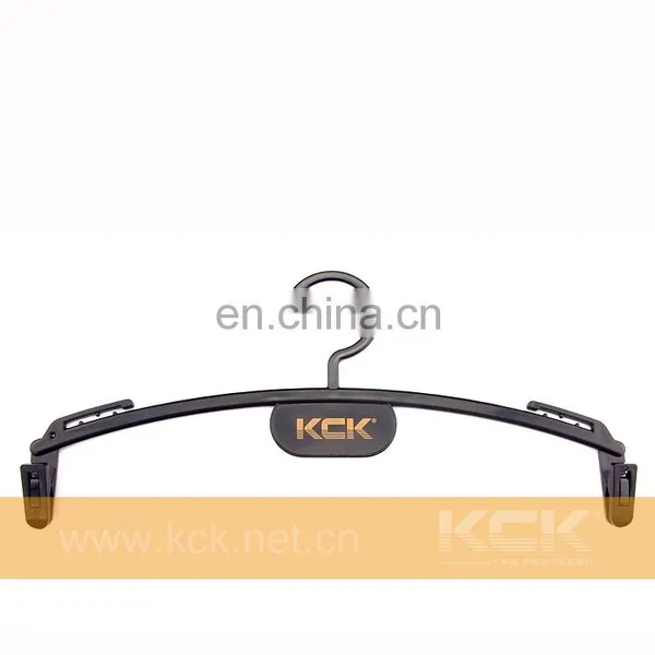 Baby clothes hanger with clip