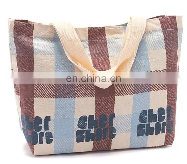 Custom Print Wholesale Recycle Cotton Canvas Tote Bag photo-5