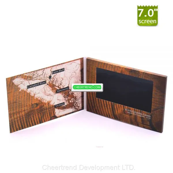 Card Product Type and Business Gift Use LCD Video Brochure Card photo-5