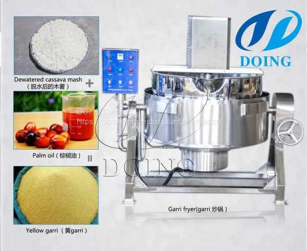 Garri Fryer in the Process of Making Garri photo-5