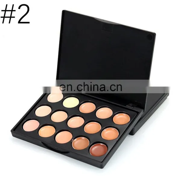 Waterproof 15 Colours Concealer Palette Cream photo-5
