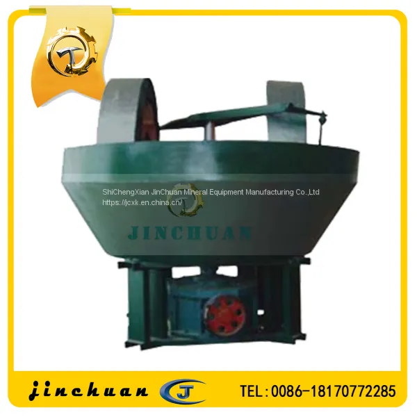 Wet Pan Mill for Gold Ore Processing Line photo-3