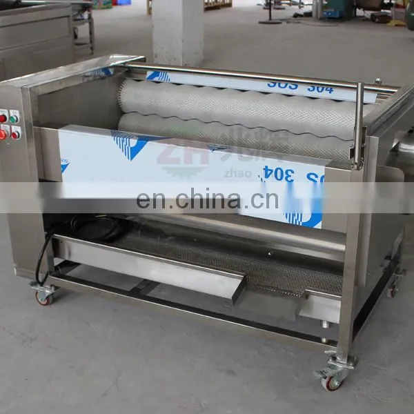 Factory Supply Vegetable Ginger Potato Washing and Carrot Onion Peeling Machine With Low Price photo-4