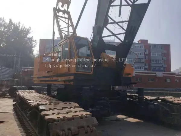USED  HITACHI  KH700-2  150TON  CRAWLER  CRANE