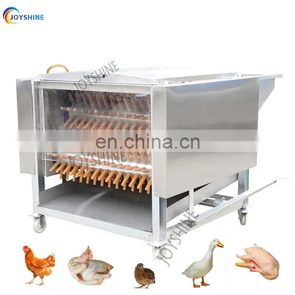 High Efficiency Chicken Quail Bird Rubber Plucker Finger Plucking Machine Poultry photo-4