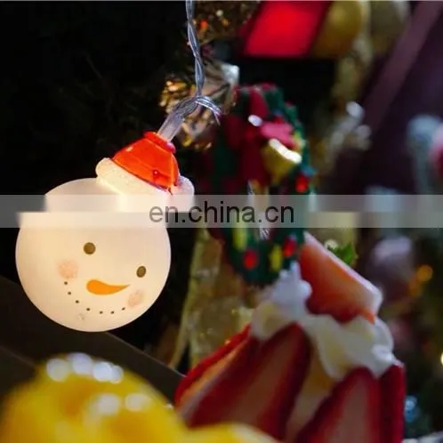 Battery Powered Quality Santa Xmas Snowman Led String Lights Garden Home Holiday Lighting Christmas Decorative Fairy Light photo-4