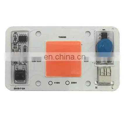 AC110V 220V 50W Full Spectrum Solderless Driverless COB Led Chip For Grow Light DIY photo-5