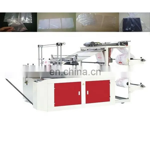 Two Four Unwind Rollers Plastic Bottom Sealing Bag Making Machine photo-3