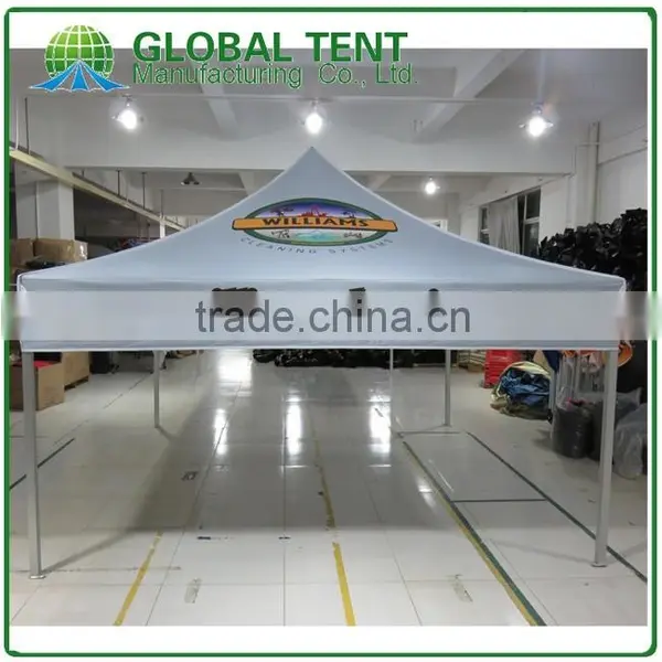 40mm Aluminum Fold Tent 10ft X 20 ft With All Metal Connectors, Custom Print Canopy& Valance,1 Full Wall & 1 Half Side Wall photo-3