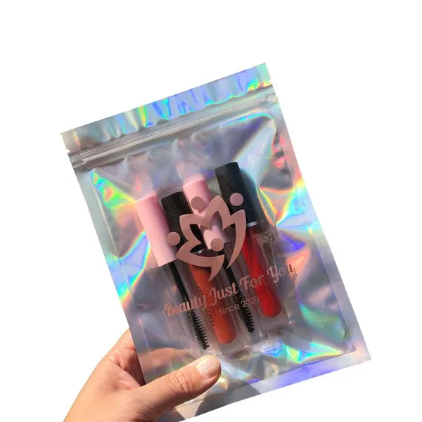 Hot Stamp Print Resealable Laminated Multiple Layer Plastic Aluminum Foil Packaging Bags photo-4