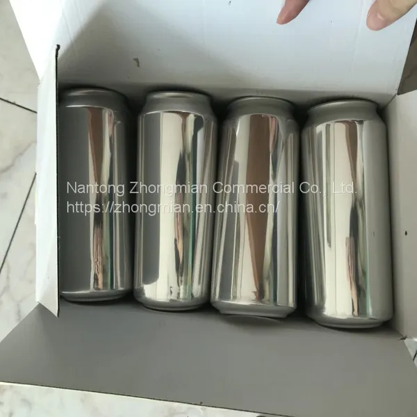 Aluminum Can BPA NI With White Coating Print 330ml and 500ml photo-2