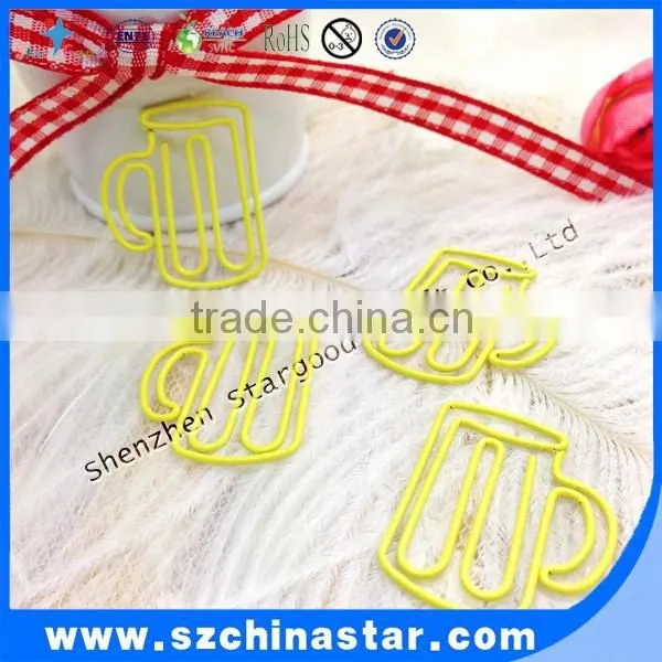 Metal Material Assorted Panton Color Cup Shape Paper Clip photo-2