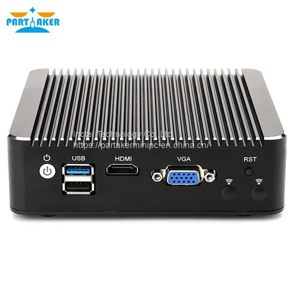 Micro Firewall Appliance, OPNsense, VPN, Router PC, Intel Celeron J4125, Partaker H3, AES-NI, 4 x Intel 2.5GbE I225-V LAN, 2 x USB3.0, VGA, HDMI, Fanless, 4G RAM, 32G SSD photo-5