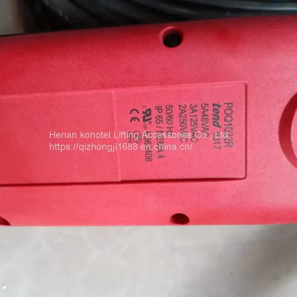 Konecranes Pendant Controller POQ1022R/Y Order No.52895719 No.52895722 photo-3