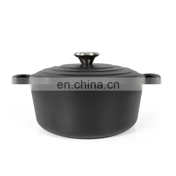 OEM Enamel Quality Kitchen Casserole Cast Iron Cookware Set photo-2