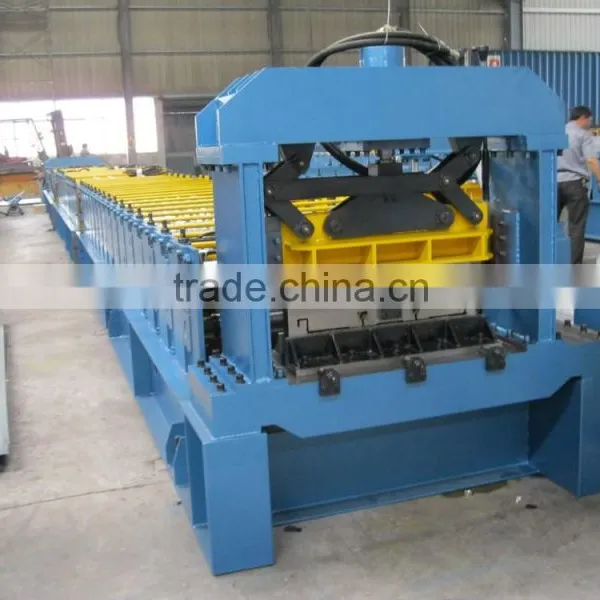 Small Ribs Floor Decking Roll Forming Machine photo-6