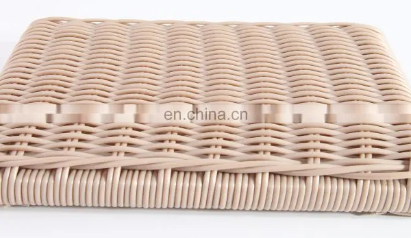 Unique Style UV-resistant Brown Color Material Plastic Rattan For Outdoor Furniture photo-5
