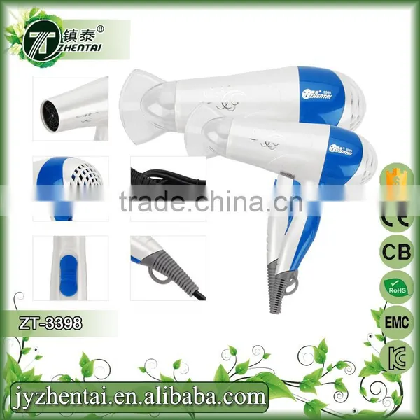 Unfolded Hair Dryer ABS Injection Good Quality Tourmaline Hair Dryer photo-2