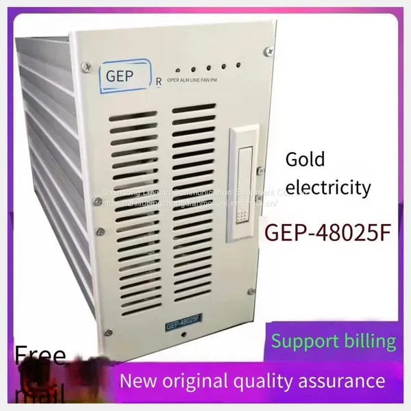 Zhuhai Golden Power DC Panel GEP-48025F Communication Module High Frequency Switch Rectifier Power Supply Equipment is Brand New and Original