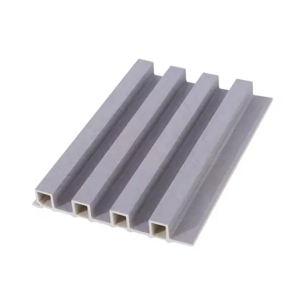 160*24 Vwall Panel for House Interior and Exterior Bamboo Fiber Wpc Wall Panel Pvc photo-4